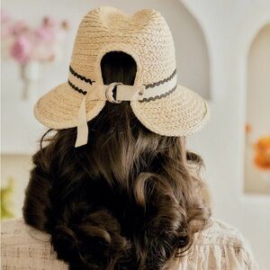 Adjustable Straw Hat - Handmade in Canada